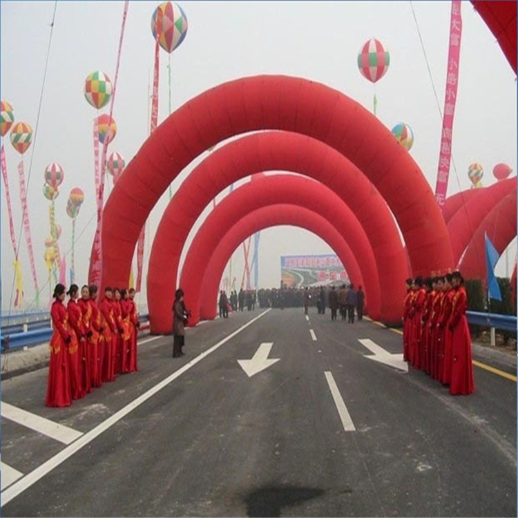 广阳开业纯红拱门